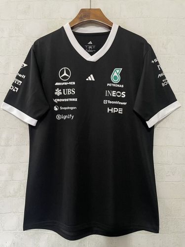 Mercedes 2026-2027 Black Racing Jersey T-shirt