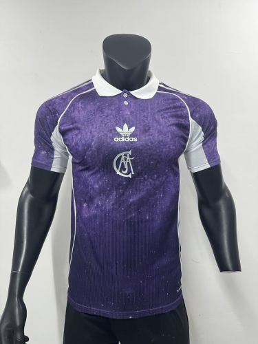 Player Version 2026-2027 Real Madrid Purple Soccer Jersey Real Football Shirt
