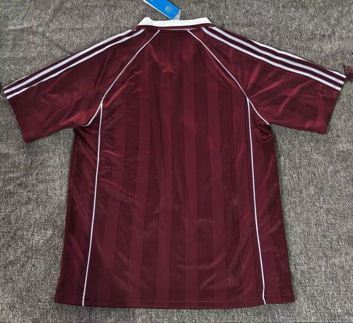 2026 AD World Wide Version Soccer Polo Maroon Football Shirt
