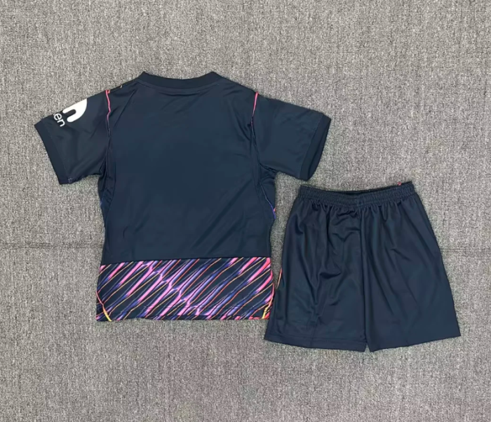 Youth Uniform Kids Kit 2026-2027 TOT Away Soccer Jersey Shorts Child Spurs Football Set
