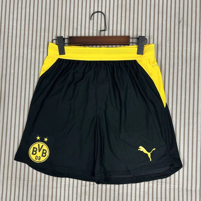 Player Version 2026-2027 BVB Home Soccer Shorts Borussia Dortmund Football Shorts