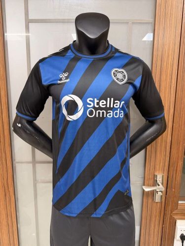 Fans Version 2026-2027 Heart of Midlothian Third Away Dark Blue Soccer Jersey Football Shirt