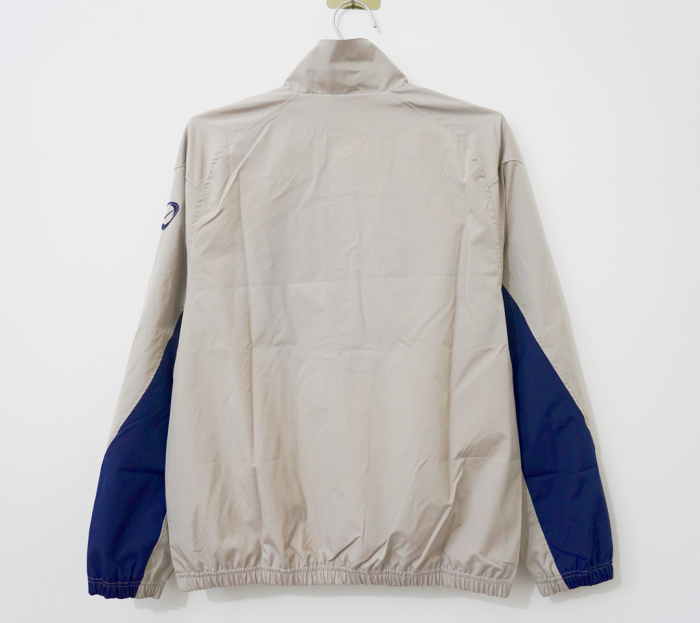Retro Jacket 2003-2004 Barcelona Grey Soccer Windbreaker Jacket Football Jacket