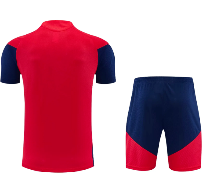 Adult Uniform 2026-2027 Arsenal Red Soccer Training Jersey and Shorts Football Kits