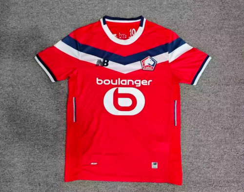 Fans Version 2026-2027 Lille Home Soccer Jersey Football Shirt