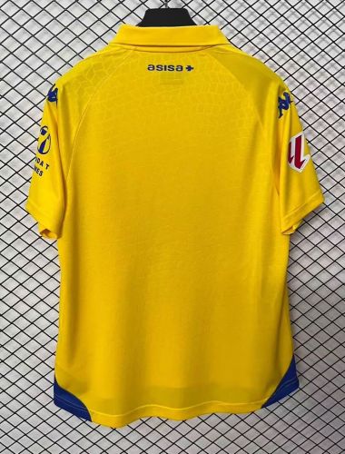 with LALIGA Patch Fan Version CADIZ 2026-2027 Cadiz Home Soccer Jersey Football Shirt