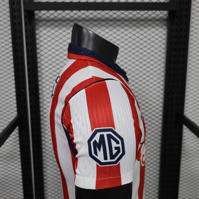 Player Version 2026-2027 Chivas Home Soccer Jersey Football Shirt