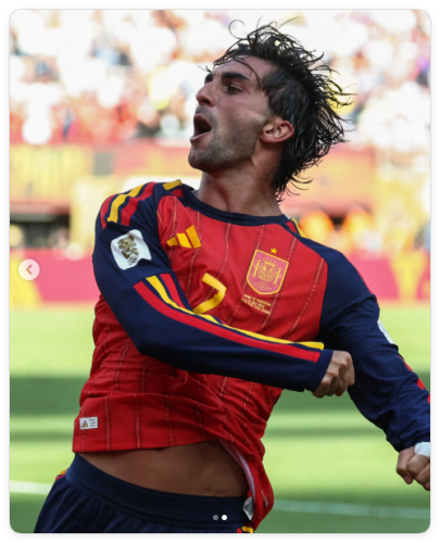 with Final Match Details+World Cup Patch Long Sleeve Player Version 2026 Spain Ferrán Torres 7 Home Soccer Jersey España Camisetas de Futbol