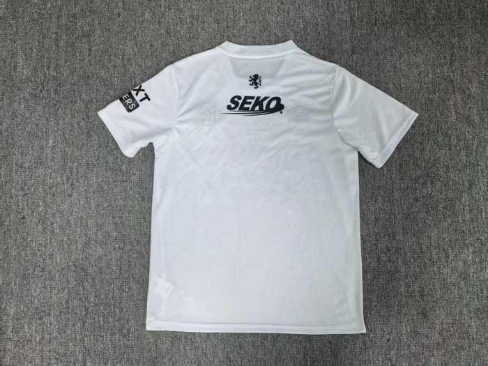 Fan Version 2026-2027 Rangers White Goalkeeper Soccer Jersey Football Shirt