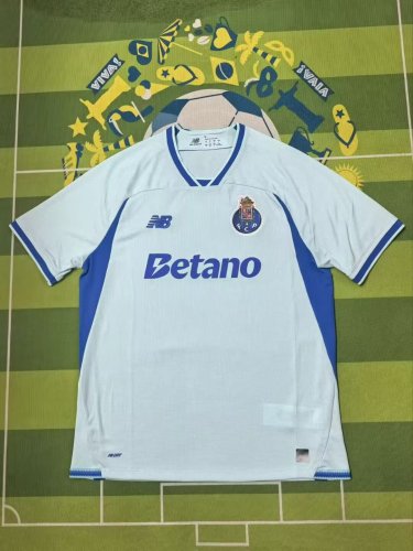 Fan Version 2026-2027 Porto Third Away White Soccer Jersey Football Shirt