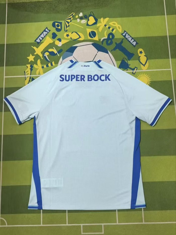 Fan Version 2026-2027 Porto Third Away White Soccer Jersey Football Shirt