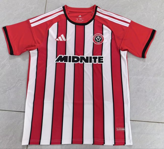Fan Version 2026-2027 Sheffield United Home Soccer Jersey Football Shirt