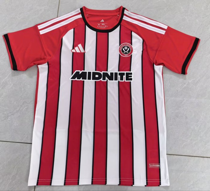 Fan Version 2026-2027 Sheffield United Home Soccer Jersey Football Shirt