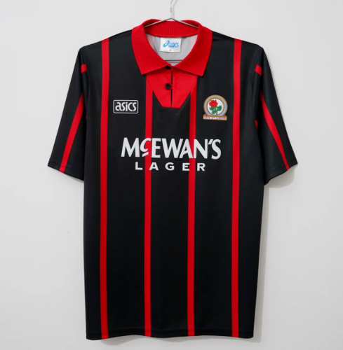 Retro Jersey 1994-1995 Blackburn Rovers Away Soccer Jersey Vintage Football Shirt