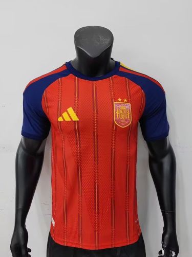 with 2 Stars Player Version 2026 Spain Home Soccer Jersey España Camisetas de Futbol