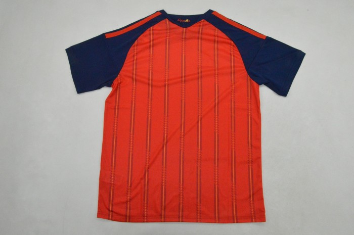 with 2 Stars Fan Version 2026 Spain Home Soccer Jersey España Camisetas de Futbol