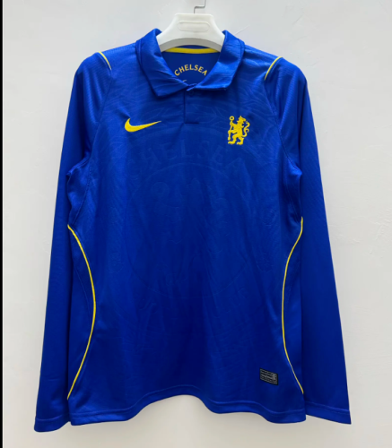 Long Sleeve Fan Version 2026-2027 Chelsea Home Soccer Jersey Football Shirt