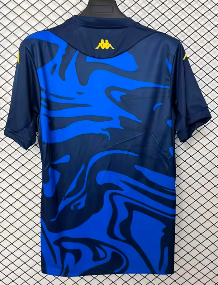 Fan Version CADIZ 2026-2027 Cadiz Dark Blue Soccer Training Jersey Football Shirt