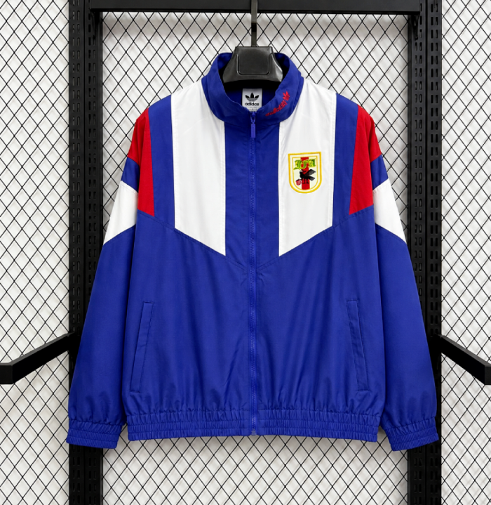 2026 Japan Blue/White Soccer Windbreaker Jacket Football Jacket