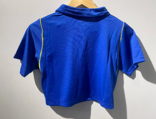 Women 2026-2027 Chelsea Home Crop Soccer Shirt Girl Football Jersey
