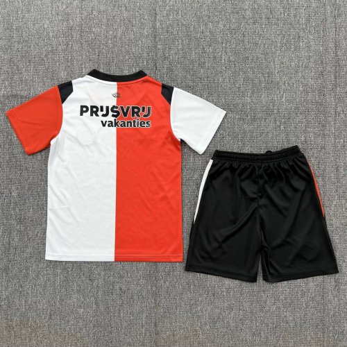 Adult Uniform 2026-2027 Feyenoord Rotterdam Home Soccer Jersey Shorts Men's Football Kit