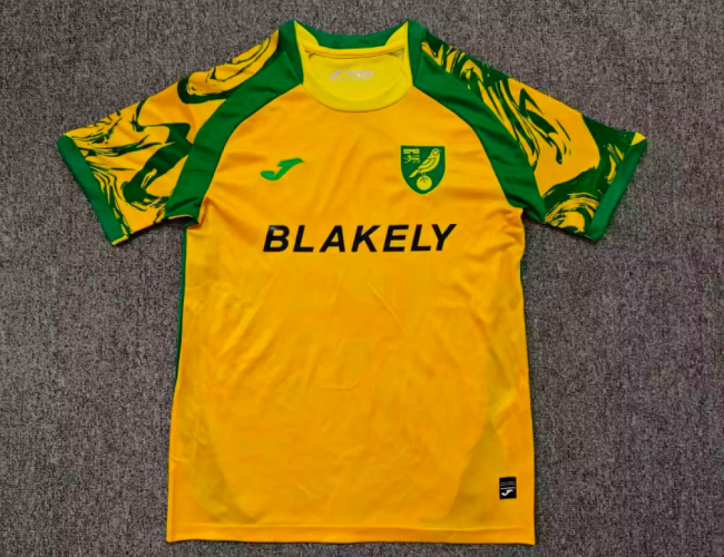 Fans Version 2026-2027 Norwich City Home Soccer Jersey Football Shirt