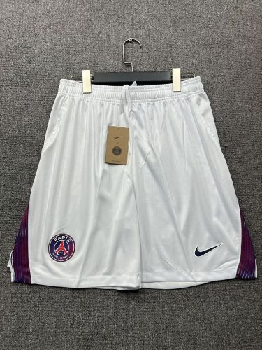 Fan Version 2026-2027 PSG Away White Soccer Shorts Football Shorts