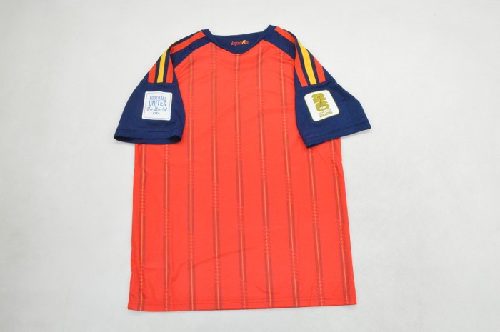 with Final Match Details+World Cup Patch Player Version 2026 Spain Home Soccer Jersey España Camisetas de Futbol