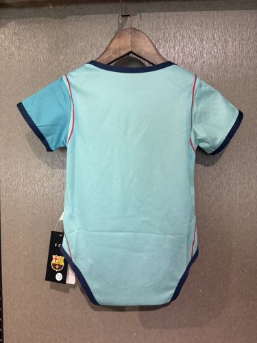 Baby Cloth 2026-2027 Barcelona Third Away Green Soccer Jersey Man U Baby Onesies