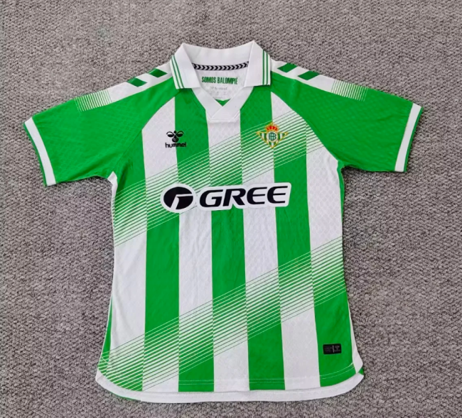 Fan Version 2026-2027 Real Betis UCL Version Home Soccer Jersey Football Shirt