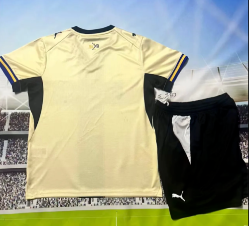 Youth Uniform Kids Kit 2026-2027 Parma Calcio Home Soccer Jersey Shorts Child Football Set