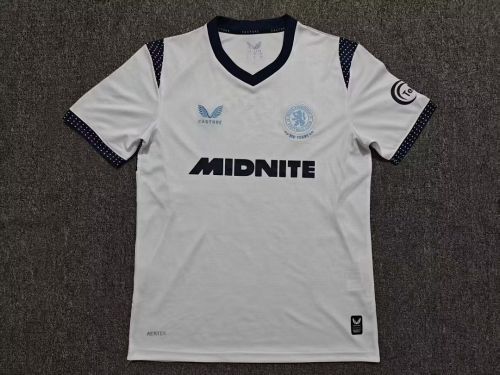 Fans Version 2026-2027 Middlesbrough Away White Soccer Jersey Football Shirt