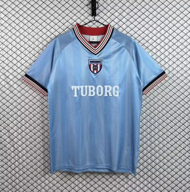Retro Jersey 1986-1987 Sunderland Away Soccer Jersey Vintage Football Shirt