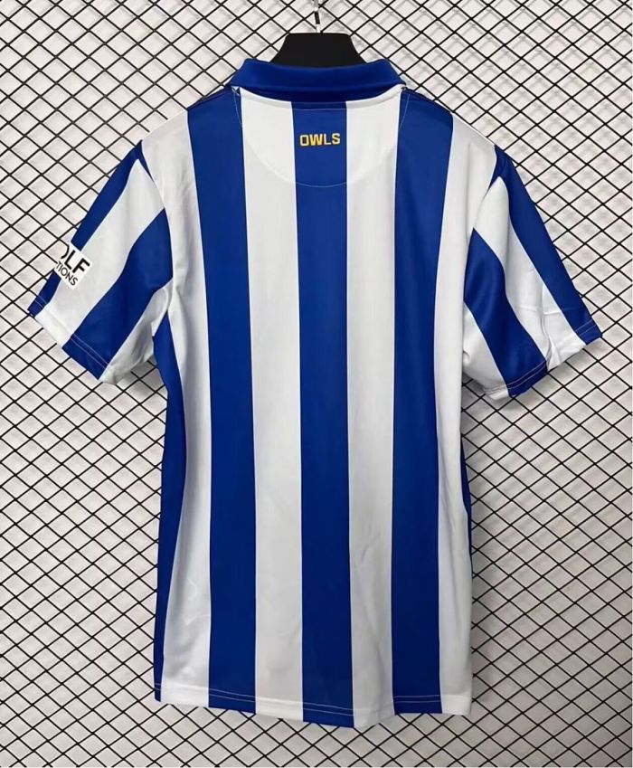 Fan Version 2026-2027 Sheffield Wednesday Home Soccer Jersey Football Shirt