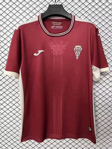 Fan Version 2026-2027 Córdoba Third Away Dark Red Soccer Jersey Cordoba Football Shirt