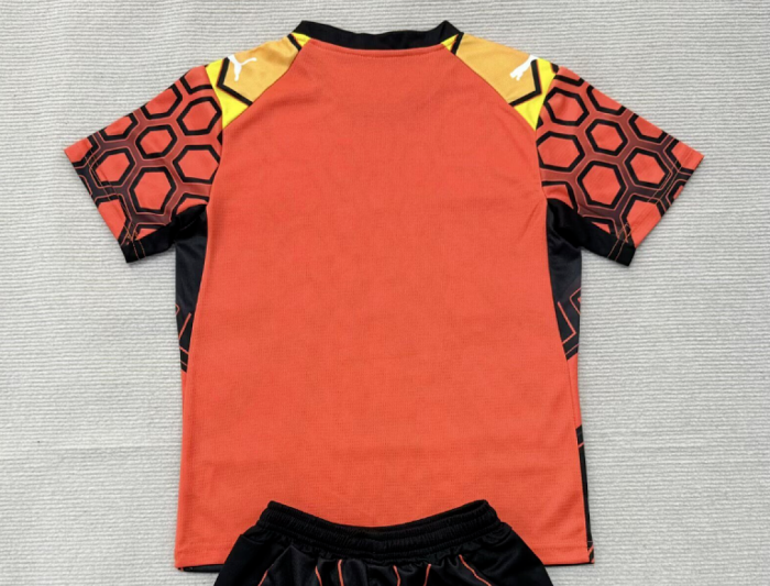 Fan Version 2026-2027 Olympique de Marseille Orange Goalkeeper Soccer Jersey Football Shirt