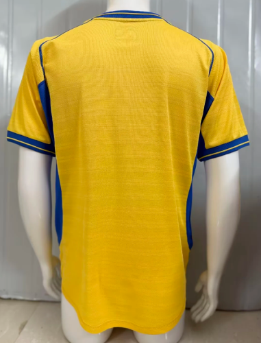 Retro Jersey 2000-2002 Chelsea Away Third Away Yellow Soccer Jersey Vintage Football Shirt