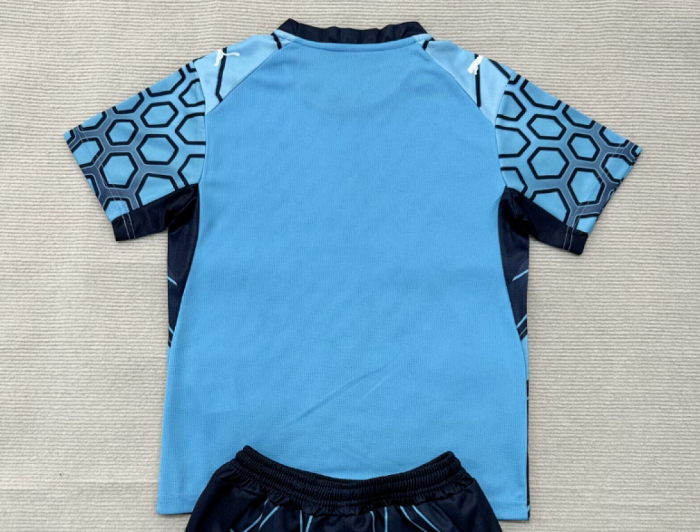 Fan Version 2026-2027 Olympique de Marseille Blue Goalkeeper Soccer Jersey Football Shirt