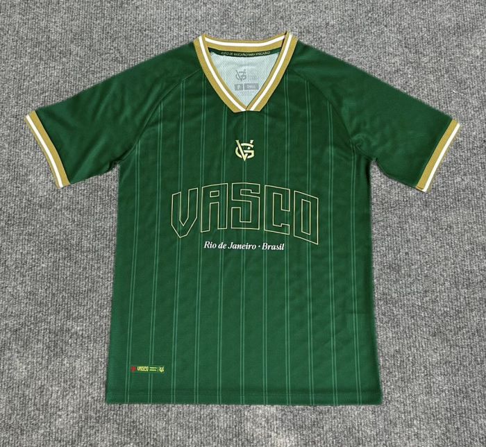 Fan Version 2026-2027 Vasco Da Gama Green Soccer Jersey Footall Training Shirt