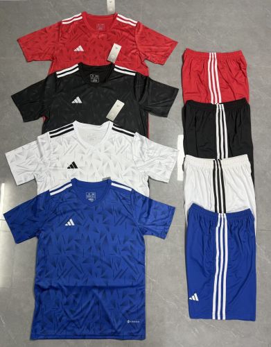 Adult Uniform R025 DIY Custom Blank Soccer Uniform Jersey Shorts