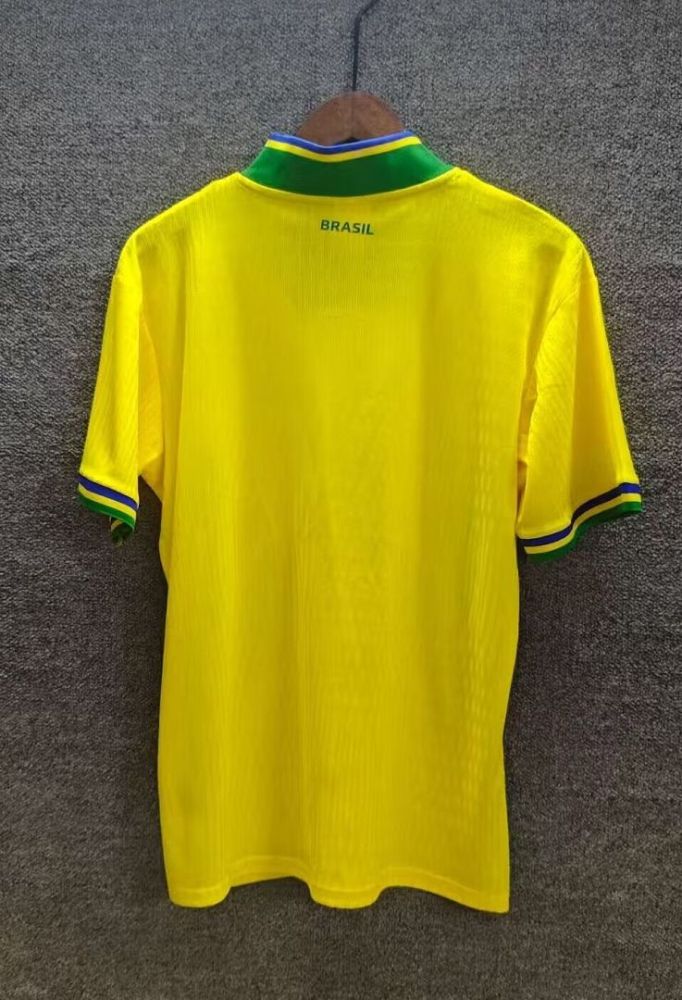 Retro Jersey 1994 Brazil Originals Shirts Soccer Jersey Vintage Brasil Camisetas de Futbol