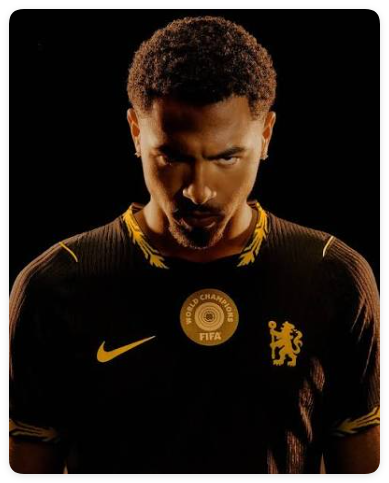 with Club World Cup Badge Fan Version 2026-2027 Chelsea Away Black Soccer Jersey Football Shirt