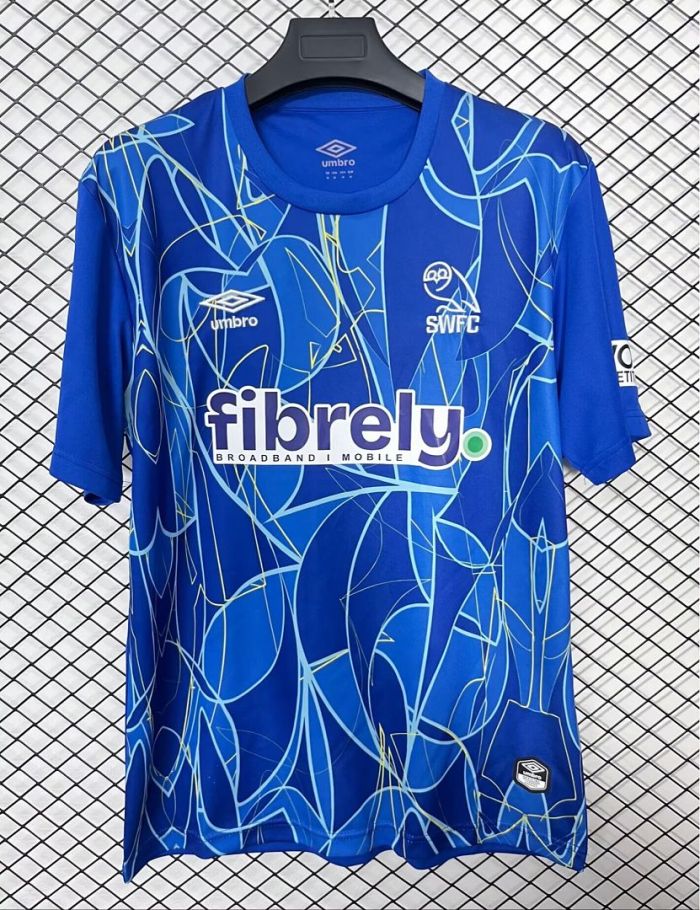 Fan Version 2026-2027 Sheffield Wednesday Blue Goalkeeper Soccer Jersey Football Shirt