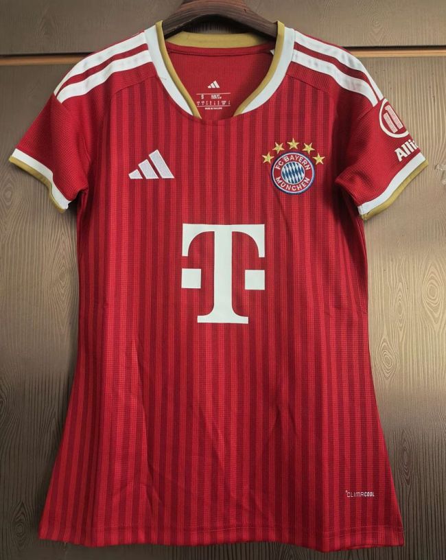 Women 2026-2027 Bayern Munich Home Soccer Jersey Girl Football Shirt