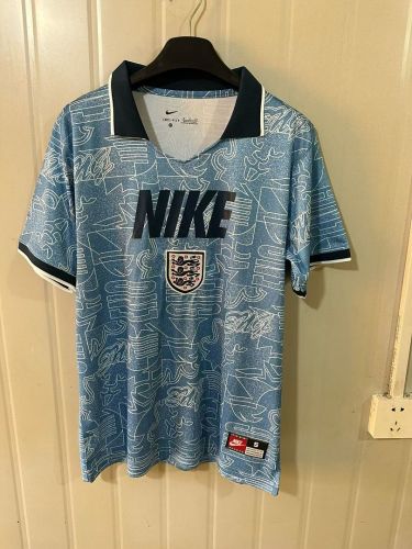 Fan Version 2026 England Blue Special Edition Soccer Training Jersey Football Shirt
