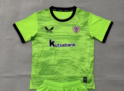Fan Version 2026-2027 Athletic Bilbao Green Goalkeeper Soccer Jersey Football Shirt