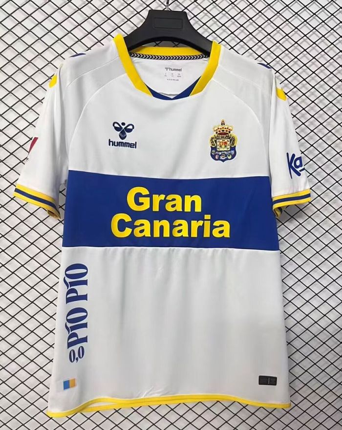with LALIGA Patch Fan Version 2026-2027 Las Palmas Third Away Soccer Jersey Football Shirt