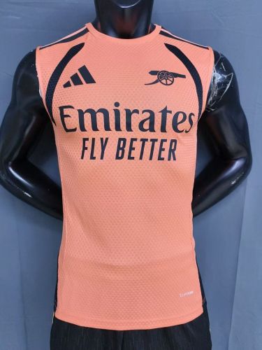 Player Version 2026-2027 Arsenal Pink/Black Soccer Training Vest Football Shirt