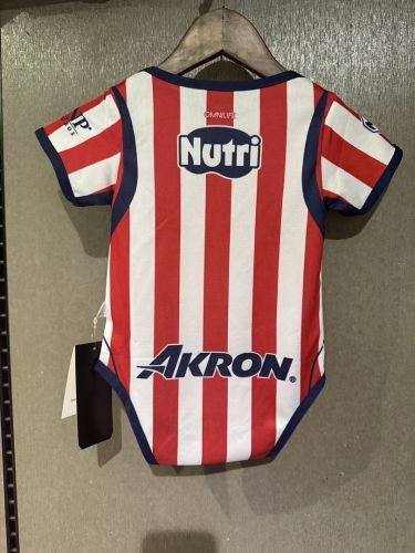 Baby Cloth 2026-2027 Chivas Home Soccer Jersey Baby Onesies