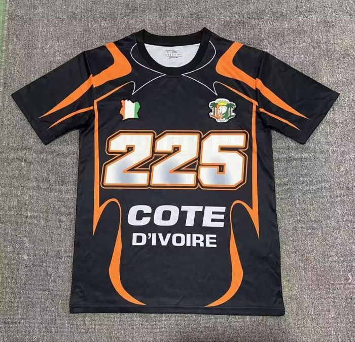 Fan Version 2026 Ivory Coast Black Soundgasm Shirt Côte d'Ivoire Soccer Jersey
